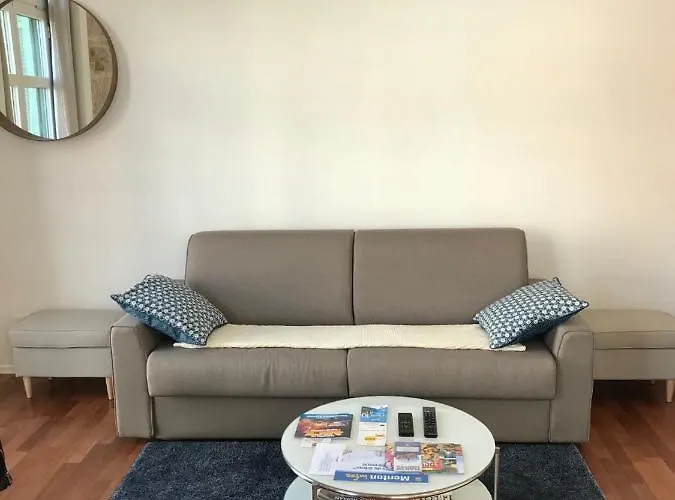 Apartamento Vue Jardins Bioves Spacieux 2 Pieces 52m2 En Hypercentre Menton